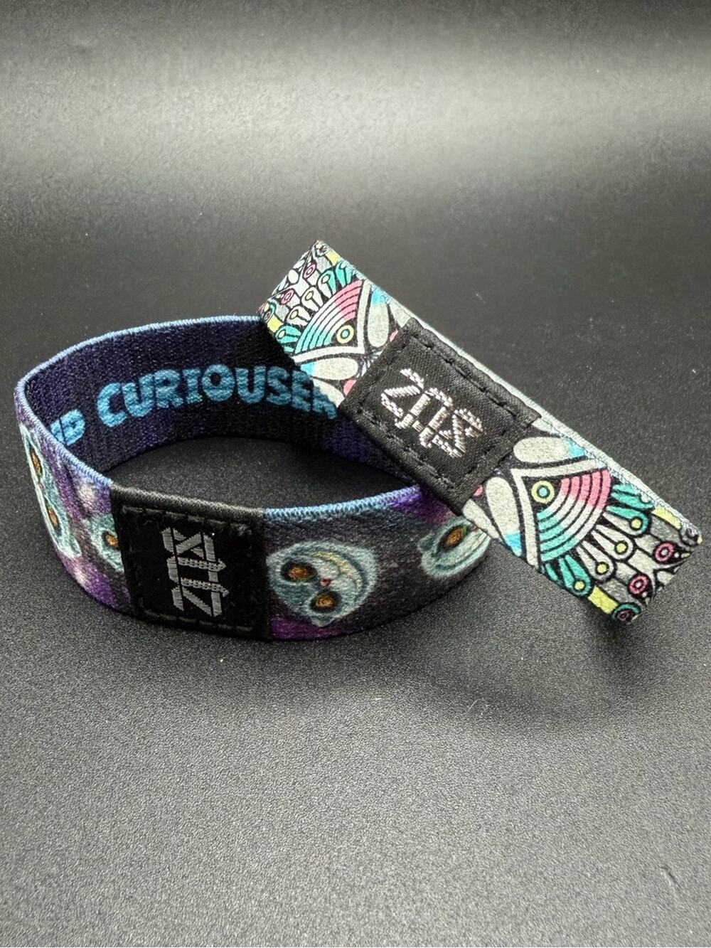 Lot of 2 Zox Bracelets  #N05 Curioser and Curioser &  Balance Bracelet